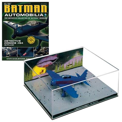 Batman Detective Comics #59 Batplane Die-Cast Vehicle with Collector Magazine