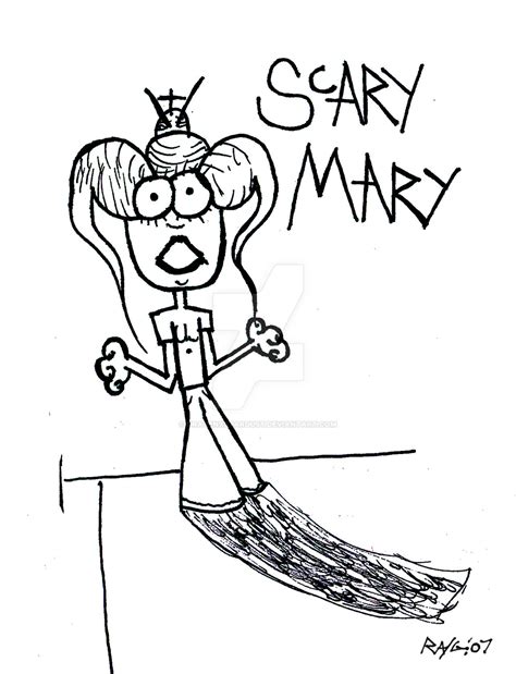 Scary Mary By Dravenxstardust On Deviantart