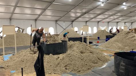 Virginia Beach International Sandsculpting Championship Underway