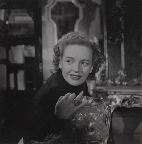 Phyllis Calvert During The Filming Of The Golden Madonna Greetings C