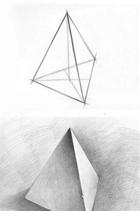 52 Geometrical Shapes Pencil Drawing Ideas Art Pencil Drawings