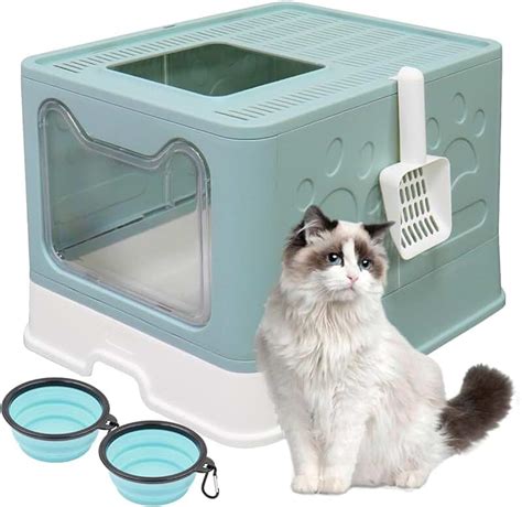 Amazon.co.uk: cat litter tray with lid