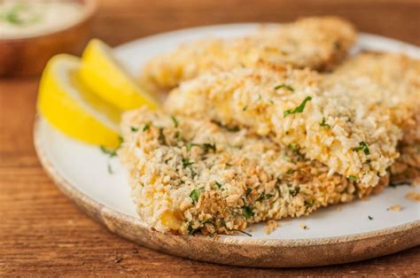 Baked Panko Crusted Fish Fillets Recipe