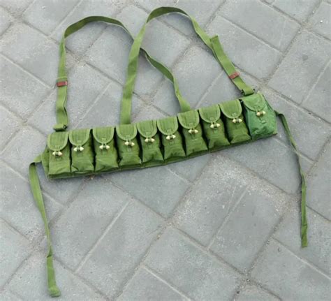 CHINESE ARMY TYPE 56 SKS Ammo Pouch Chest Rig 56 SKS Carbine Ammo Pouch