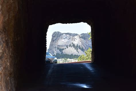 Tunnel Overlooking Mount Rushmore · Free Stock Photo