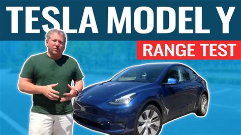 2020 Tesla Model Y 70 Mph Highway Range Test YouTube