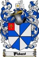 Pickard Family Crest Pickard Coat of Arms Digital Download - Tradebit