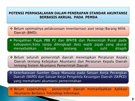 IMPLEMENTASI AKUNTANSI BERBASIS AKRUAL PADA PEMERINTAH DAERAH Ppt