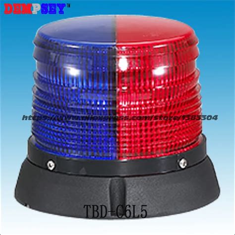 Aliexpress Buy TBD C6L5 Red Blue LED Signal Beacon Strobe Warning