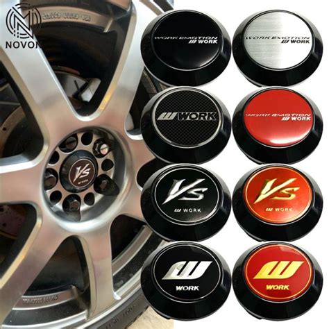 1pc 60mm 64mm 65mm 68mm 69mm Work Emotion Racing Center Rim Cap Wheel