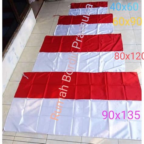 Jual BENDERA MERAH PUTIH UKURAN 60x90 Shopee Indonesia