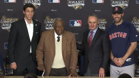 2018 Hank Aaron Award ceremony | 10/27/2018 | MLB.com