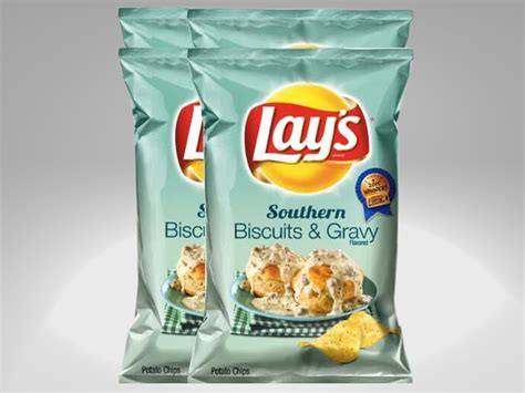 Lay's Southern Biscuits and Gravy Potato Chips - Southern Food Junkie