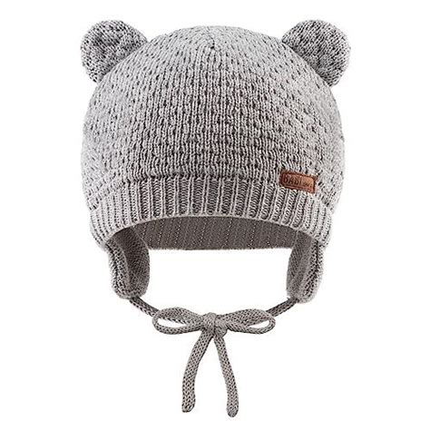 JANGANNSA Gorro de punto lindo para niños y niñas gorro de invierno