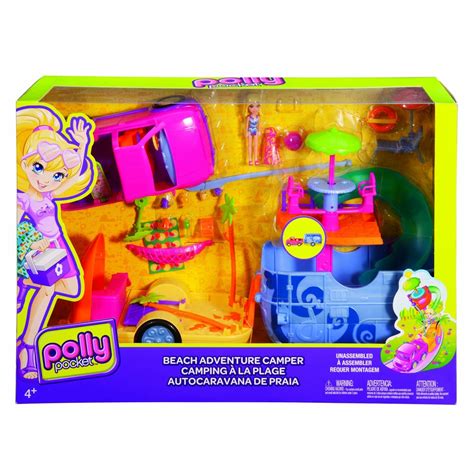 Polly Pocket Cámper De Playa Mattel Sears