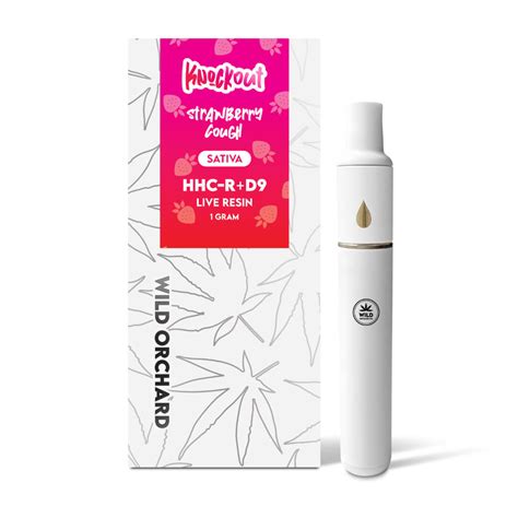 Buy Strawberry Cough Hhc R Live Resin Vape Pen 1 Gram