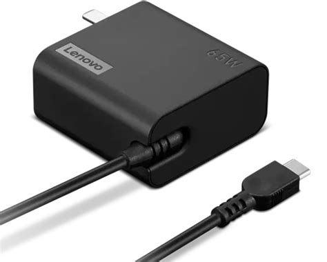 Lenovo 65W USB C Wall Adapter US Pin 4X21L54608 Lenovo US