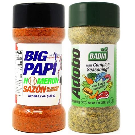 Big Papi Homerun Sazon Complete Seasoning Bundle Bodega Badia