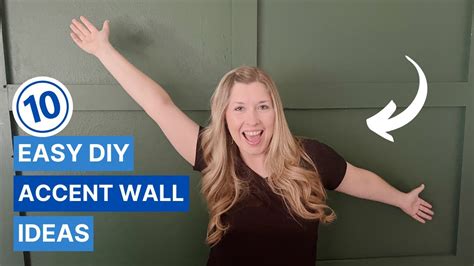 10 Easy DIY Accent Wall Ideas Simple Accent Wall Ideas YouTube