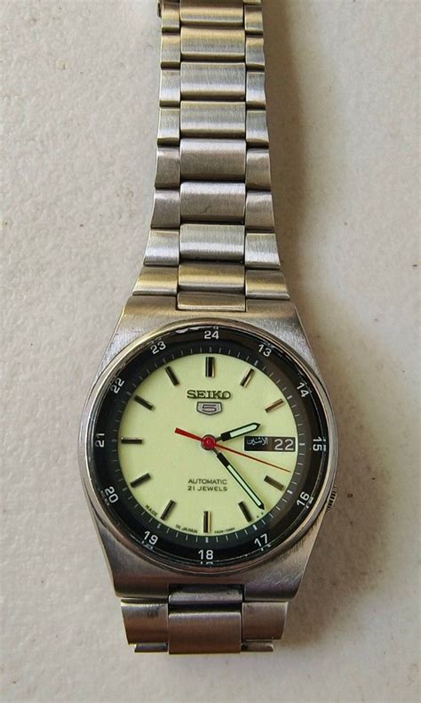 Seiko 5 Military Watch (Full Luminous Dial), Men's Fashion, Watches & Accessories, Watches on ...