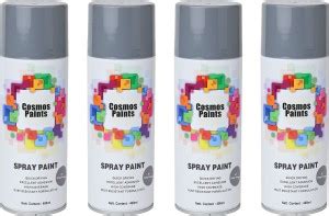 Cosmos Paints Grey Spray Paint 1600 Ml Price In India Buy Cosmos