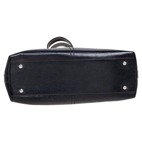 Cartier Black Leather Marcello De Cartier Satchel At 1stdibs