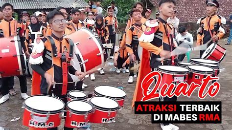 QUARTO DRUMBAND RMA MELEDAK ATRAKSI TERBAIK DI MARKAS BESAR COVER