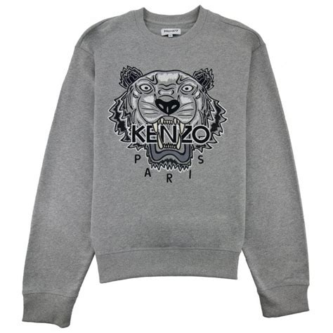 Kenzo Tiger Sweatshirt Grey 094 Onu