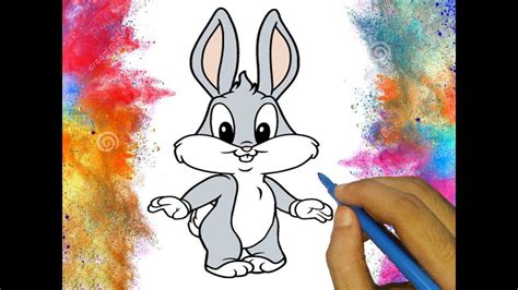 Draw Bugs Bunny Cartoon Characters