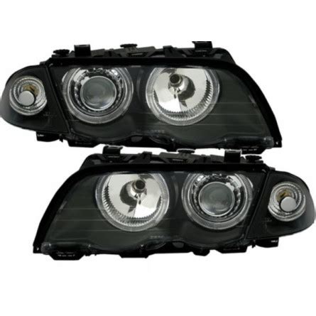 Lampy Pprzednie Angel Eyes Bmw E Black