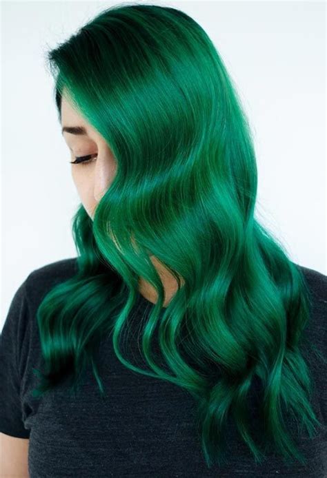 63 Offbeat Green Hair Color Ideas To Inspire Green Hair Green Hair