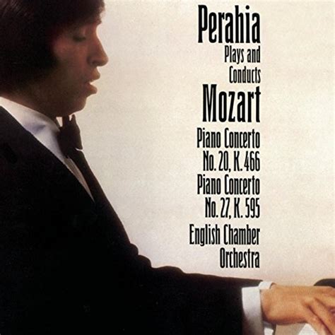 Mozart Piano Concertos Nos 20 27 Murray Perahia English Chamber