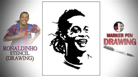 How To Draw Ronaldinho Like The Legendary Soccer Player Youtube