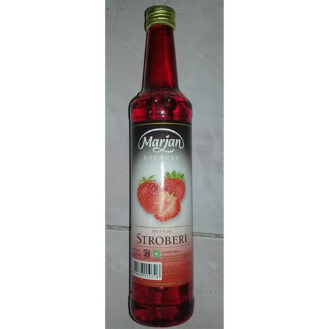 Jual Sirup Marjan Strawberry Ml Shopee Indonesia