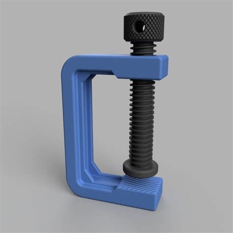 3D Printed Screw clamp by NilsKluttig | Pinshape