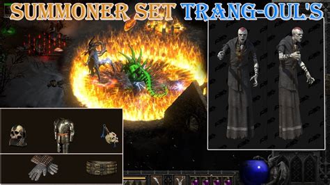 Diablo Ii Resurrected Summoner Necromancer Set Trang Ouls Avatar