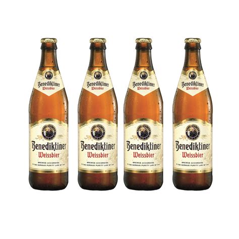 Benediktiner Weissbier X 4 Bottles Hk Grocery