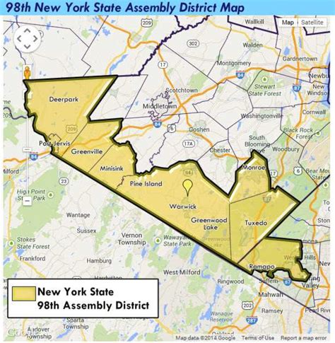 Ny Assembly District Map