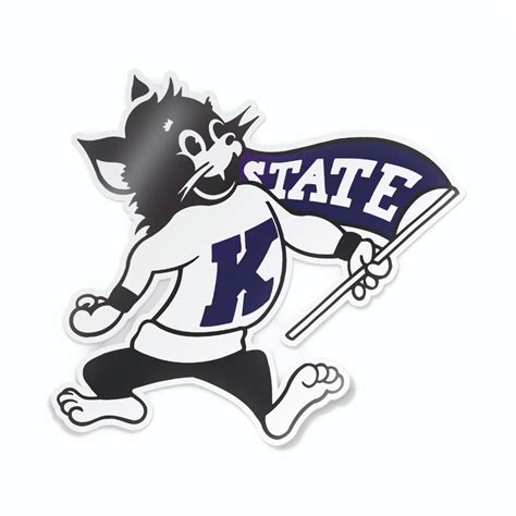 K State Wildcat Clipart Smiling