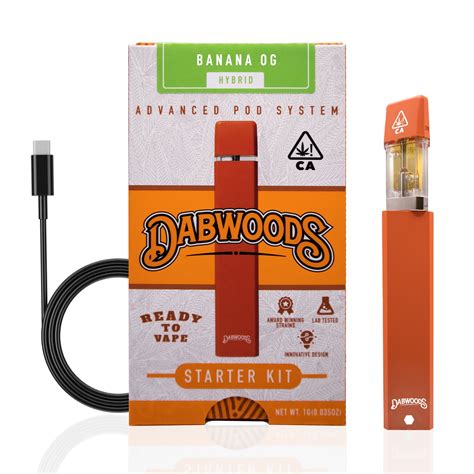 STARTER KIT 1G BANANA OG Dabwoods