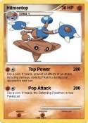 Pok Mon Hitmontop Triple Kick My Pokemon Card