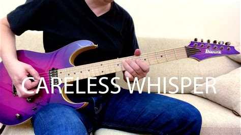 George Michael Careless Whisper Guitar Cover Youtube