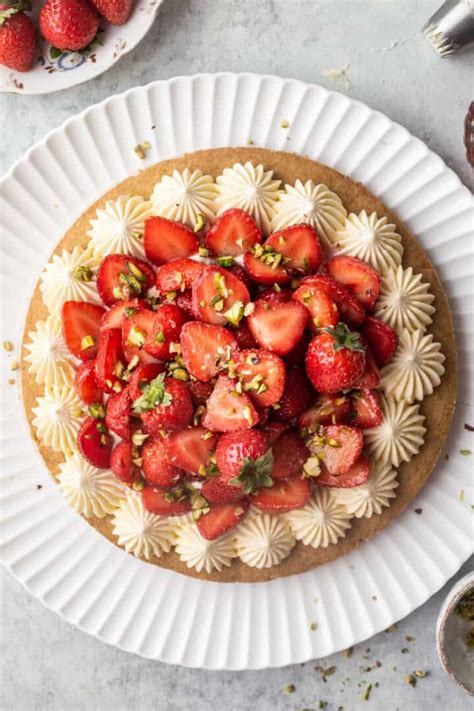 Strawberry Sablé Breton Tart Emma Duckworth Bakes