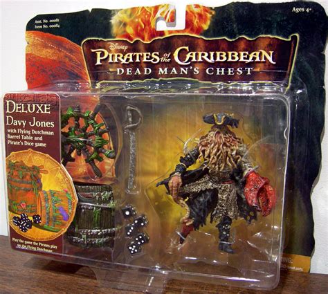 Davy Jones Flying Dutchman Barrel Table Pirates Dice Game action figure