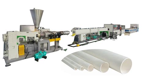 PVC Pipe Manufacturing Process And Production Machine