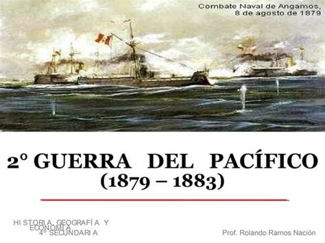 Ppt La Guerra Del Pacífico