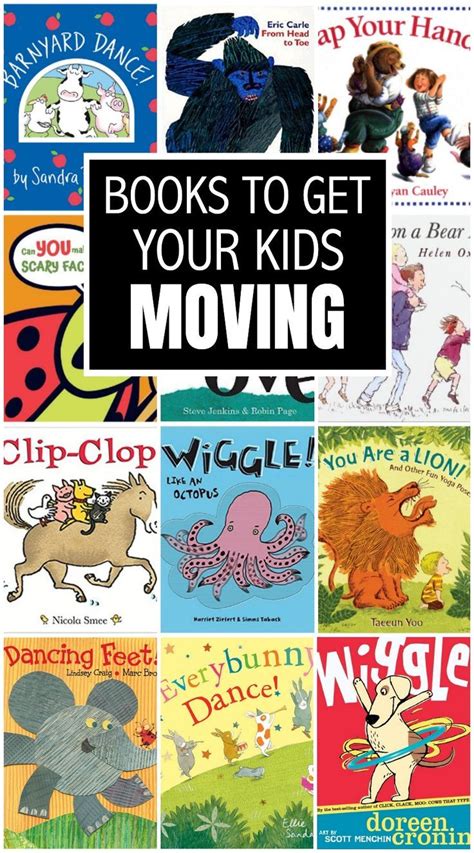 12 Movement Books for Little Readers | Preschool books, Toddler books ...