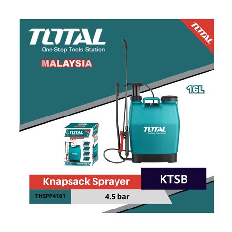 TOTAL Knapsack Sprayer 16 Litres THSPP4161 Shopee Malaysia