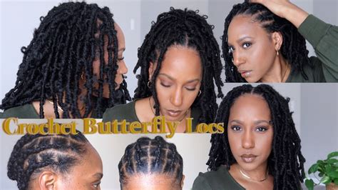 Crochet Butterfly Locs 1Hour NO Wrapping Illusion Crochet Braid