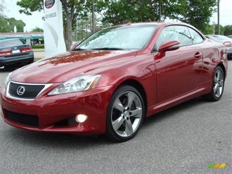 Matador Red Mica 2010 Lexus Is 350c Convertible Exterior Photo 48718819